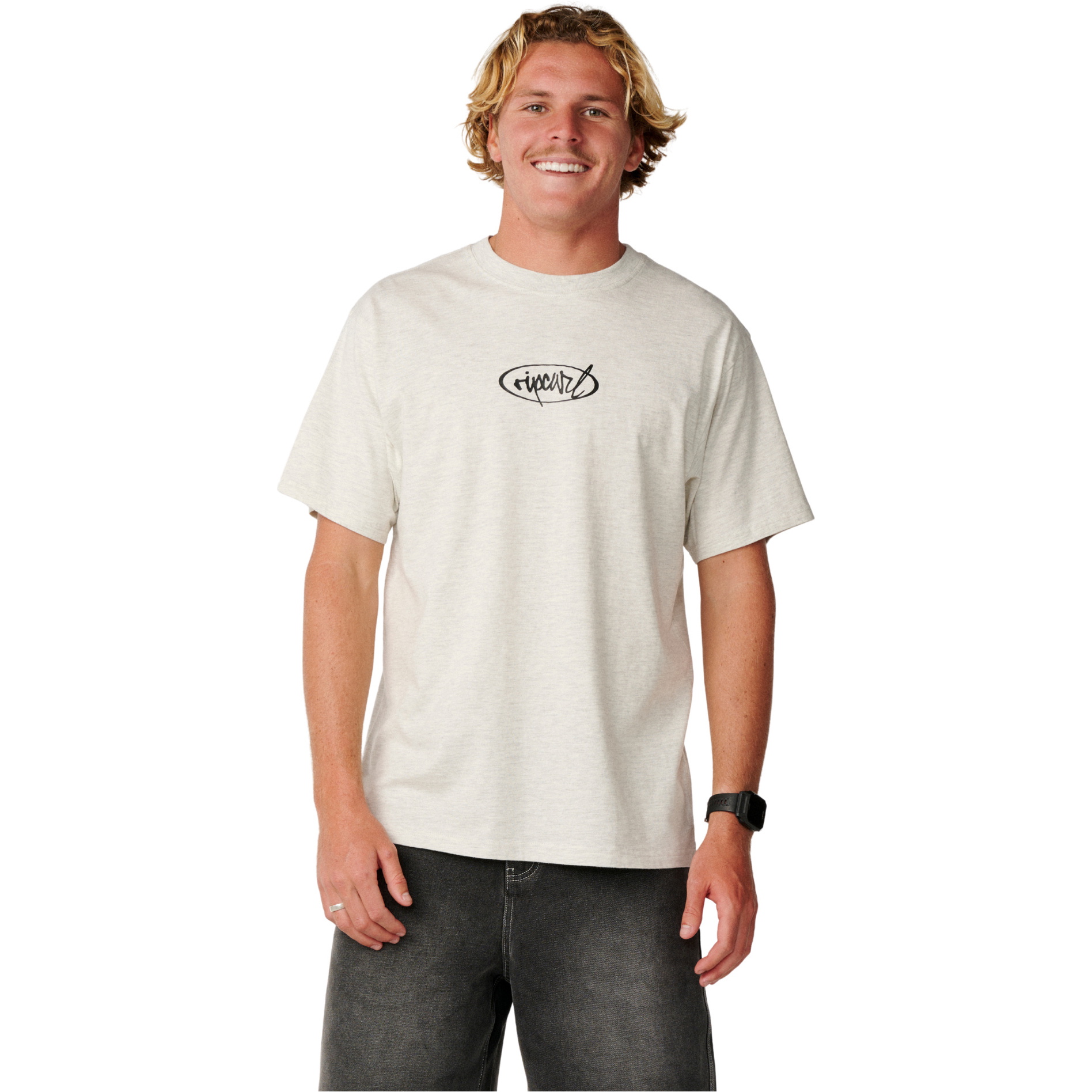 2026 Rip Curl Mens Rip Script Tee 14HMTE - Sports Marle
